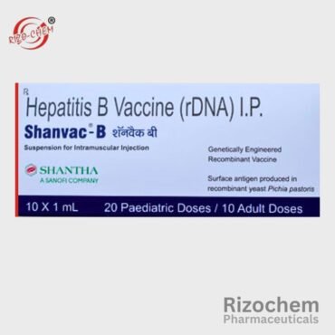 Shanvac-B Hepatitis B Vaccine Packaging