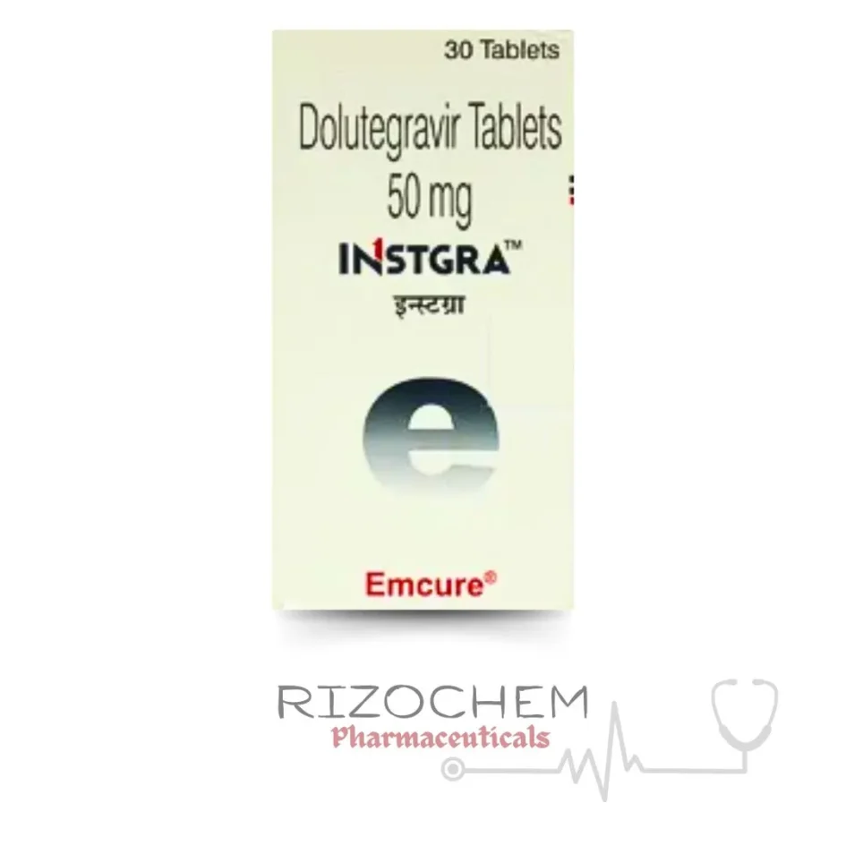 Tab Dolutegravir 50mg Instgra - Antiretroviral Medication for HIV Treatment - Pharmaceutical Wholesaler & Exporter