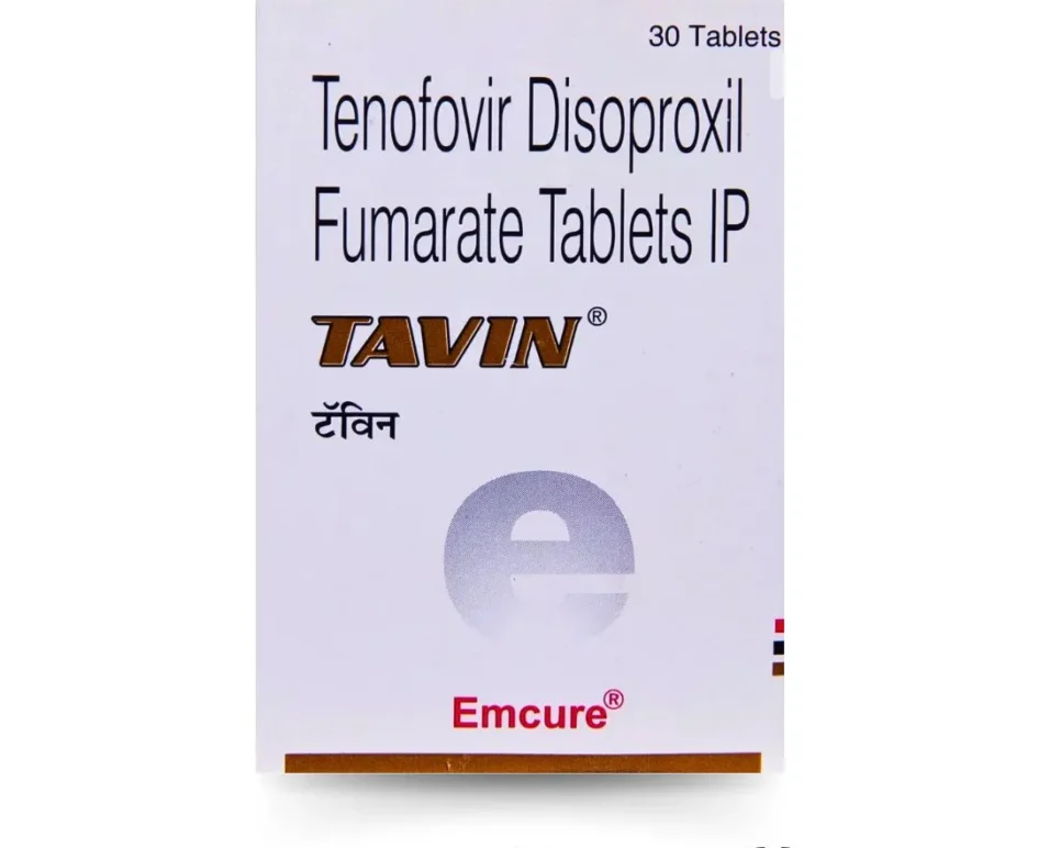 Tenofovir Disoproxil Fumarate Tablet - Tavin for HIV Treatment"