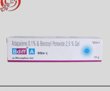 adapalene and benzoyl peroxide Bdiff A