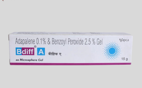 adapalene and benzoyl peroxide Bdiff A