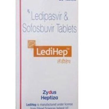 Sofosbuvir and Velpatasvir Ledihep Tablet by Rizochem Pharmaceutical