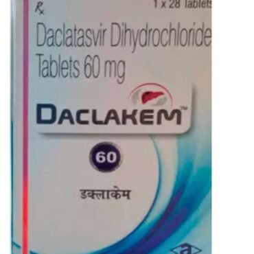 Daclatasvir Tablets 60mg Daclakem by Rizochem Pharmaceutical