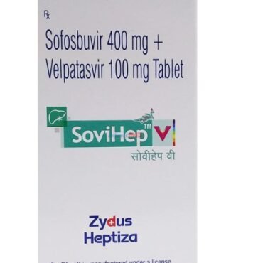 Sofosbuvir & Velpatasvir Sovihep V by Rizochem Pharmaceutical