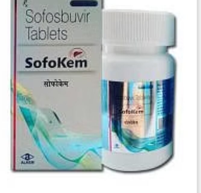 Sofosbuvir 400mg Tablet sofokem by Rizochem Pharmaceutical