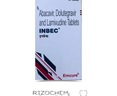 Abacavir, Dolutegravir, and Lamivudine tablets, supplied by Rizochem Pharmaceuticals, a leading wholesaler and exporter.