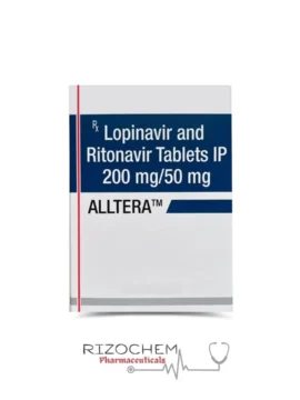 Alltera Lopinavir and Ritonavir Tablet, provided by Rizochem Pharmaceuticals, a reliable wholesaler and exporter.