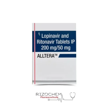 Alltera Lopinavir and Ritonavir Tablet, provided by Rizochem Pharmaceuticals, a reliable wholesaler and exporter.