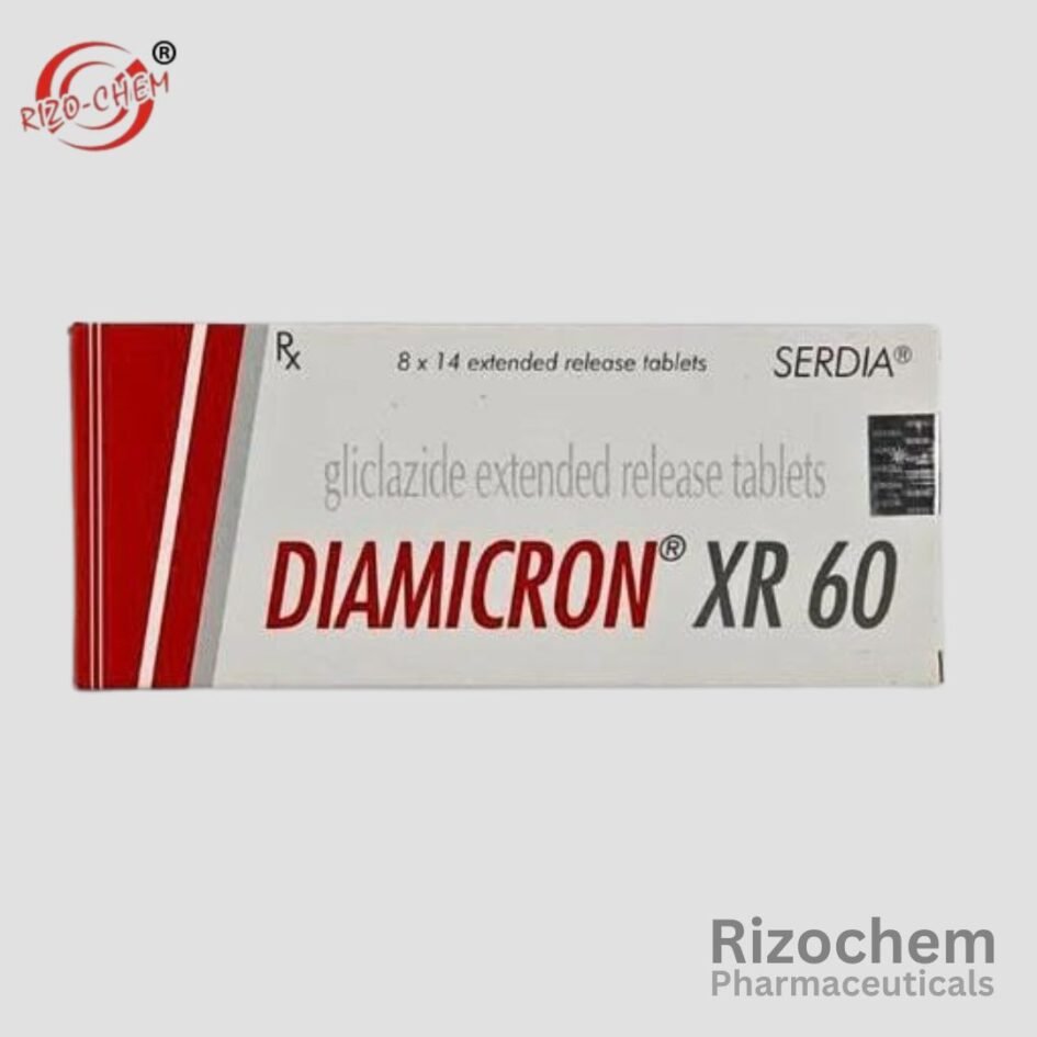 Gliclazide Extended Release Tablets Diamicron Xr 60 by Rizochem Pharmaceuticals