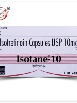 Isotretinoin by Rizochem Pharmaceuticals.