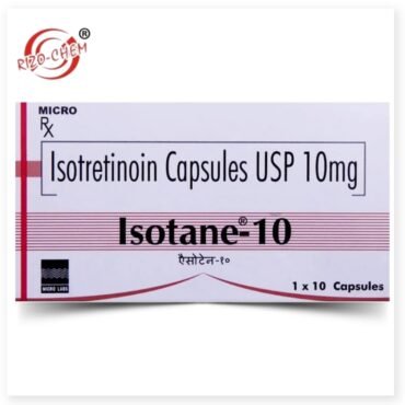 Isotretinoin by Rizochem Pharmaceuticals.