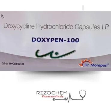 Pharmaceutical Doxypen 100mg doxycycline capsules for bacterial infection treatment - Indian exporter.