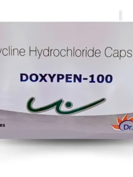 Pharmaceutical Doxypen 100mg doxycycline capsules for bacterial infection treatment - Indian exporter.