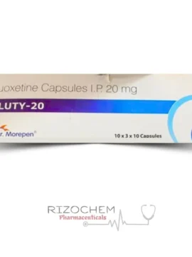Fluty fluoxetine 20mg Capsule - Antidepressant medication by Rizochem Pharmaceuticals Wholesaler & Exporter