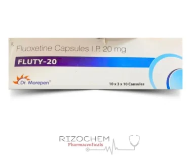 Fluty fluoxetine 20mg Capsule - Antidepressant medication by Rizochem Pharmaceuticals Wholesaler & Exporter
