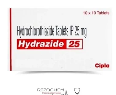 Hydrochlorothiazide 25mg Tablet - Essential diuretic medication for hypertension and fluid retention.