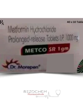 Metformin HCL IP 1000mg Tablet - Rizochem Pharmaceuticals Wholesaler & Exporter | Effective Diabetes Management Medication