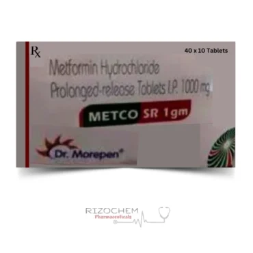 Metformin HCL IP 1000mg Tablet - Rizochem Pharmaceuticals Wholesaler & Exporter | Effective Diabetes Management Medication