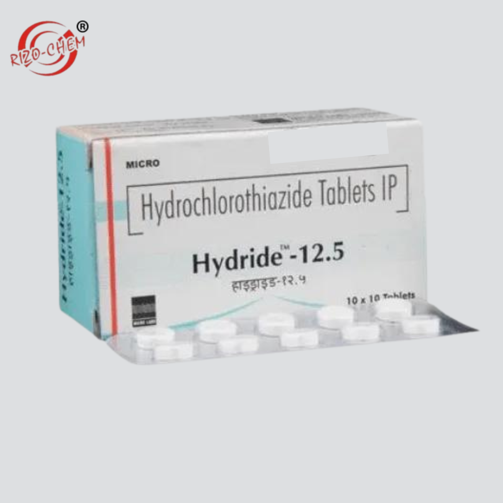 hydrochlorothiazide 12.5 mg Tablet Rizochem Pharmaceuticals