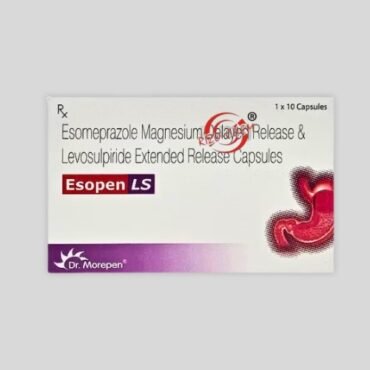 Esomeprazole 40mg and Levosulpiride 75mg Esopen Ls