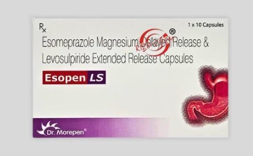 Esomeprazole 40mg and Levosulpiride 75mg Esopen Ls