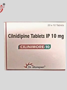 Cilnidipine 10mg, cilinimore-10 Tablet