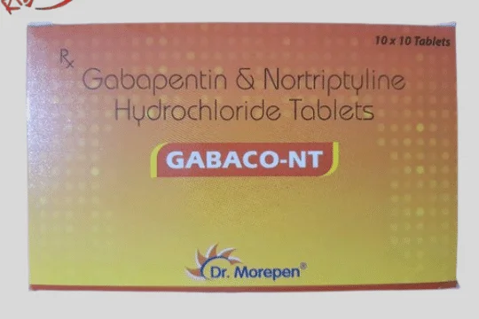 Gabapentin IP 400mg Nortriptyline 10mg