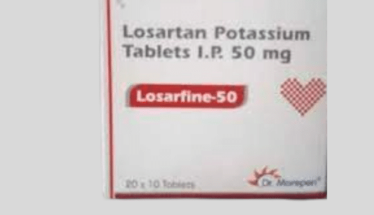 Losartan Potassium IP 50mg