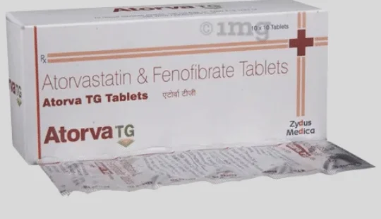 Atorvastatin-10mg+Fenofibrate 160mg