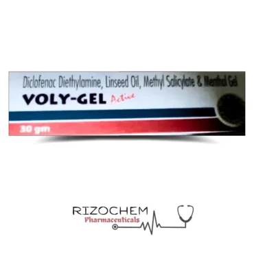 Linseed Oil 3.0% Voly-Gel Active - Pharmaceutical Product by Rizochem Pharmaceuticals Wholesaler & Exporter