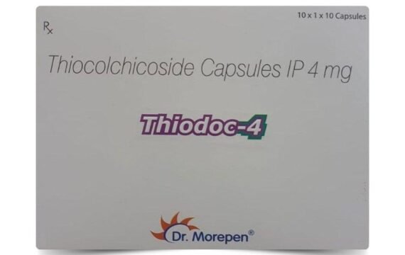 Thiocolchicoside 4mg Caps by rizochem pharmaceuticals