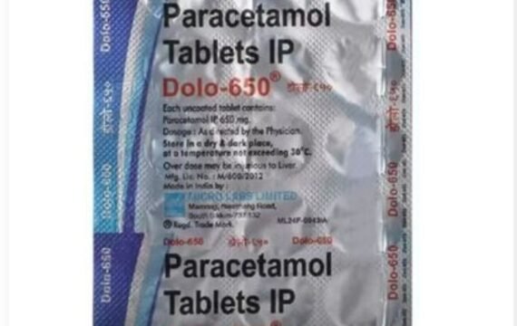 Paracetamol IP 650mg by Rizochem pharmaceuticals