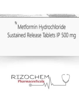 Metformin Hydrochloride 500mg Tablet - Quality Medication from Rizochem Pharmaceuticals Wholesaler & Exporter.