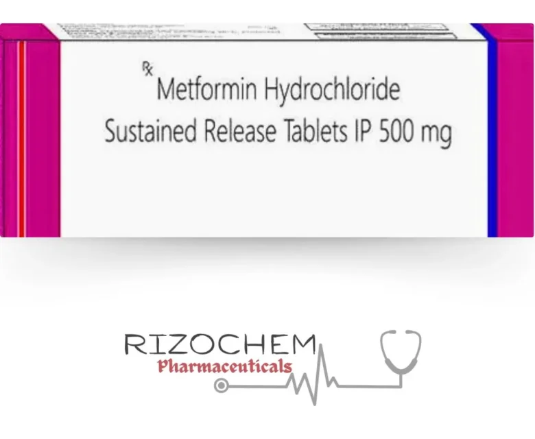 Metformin Hydrochloride 500mg Tablet - Quality Medication from Rizochem Pharmaceuticals Wholesaler & Exporter.