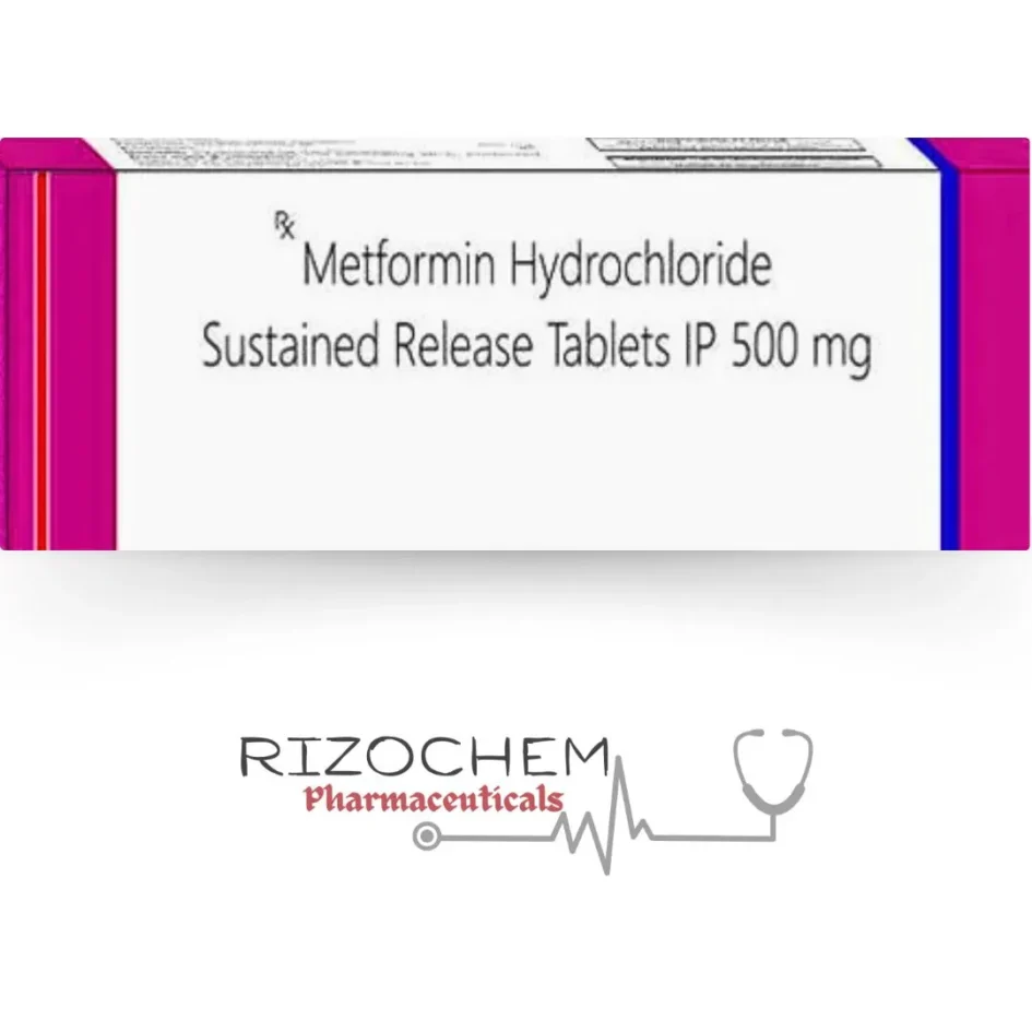 Metformin Hydrochloride 500mg Tablet - Quality Medication from Rizochem Pharmaceuticals Wholesaler & Exporter.