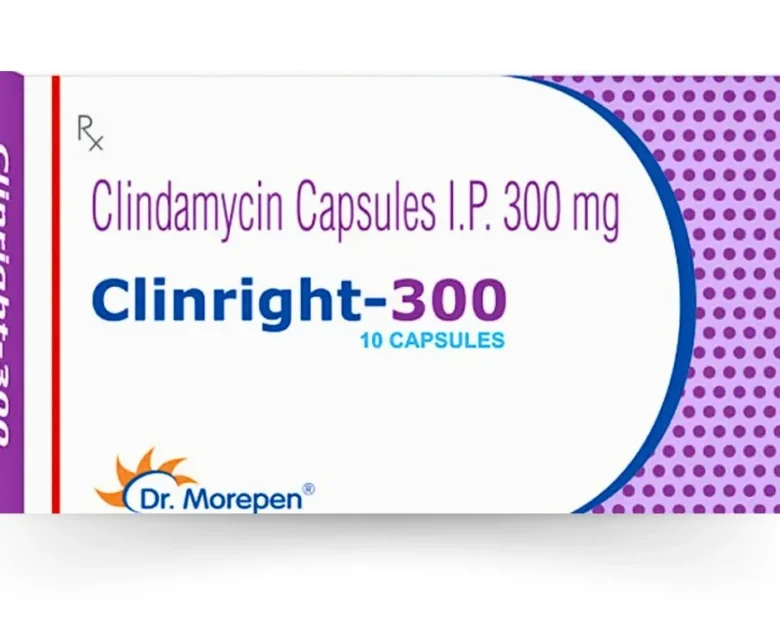 Clindamycin 300mg CLINRIGHT-300 Tablet - Quality Medication from Rizochem Pharmaceuticals.