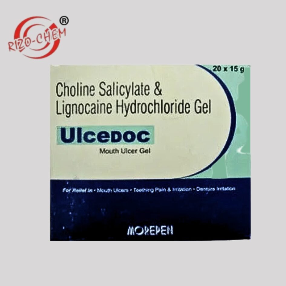Choline Salicylate 8.7% ULCEDOC GEL
