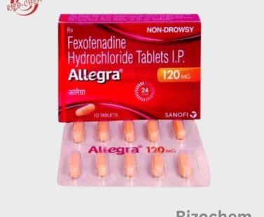 Fexofenadine HCL IP 120mg by Rizochem Pharmaceuticals