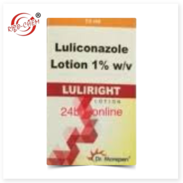 Luliconazole1 by Rizochem Pharmaceuticals Wholesaler & Exporter - Pazopanib medication used in cancer treatment, available for worldwide export.