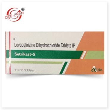 Levocetirizine Dihydrochloride IP 5mg By Rizochem Pharmaeuticals