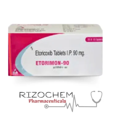 Etoricoxib 90mg ETORIMO-90 Tablet - Quality Medication from Rizochem Pharmaceuticals.