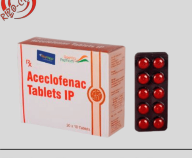 Aceclofenac IP 100mg