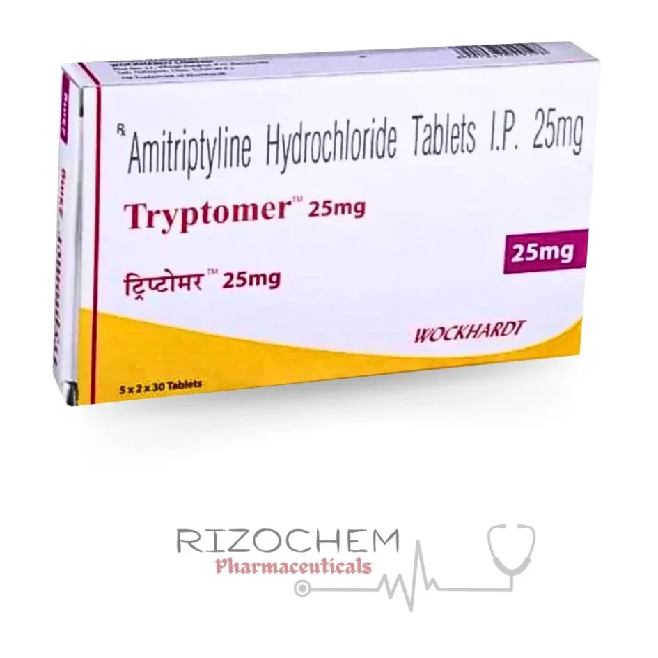 Pack of Amitriptyline HCL 25mg Tablets - Pharmaceutical Wholesaler & Exporter from India