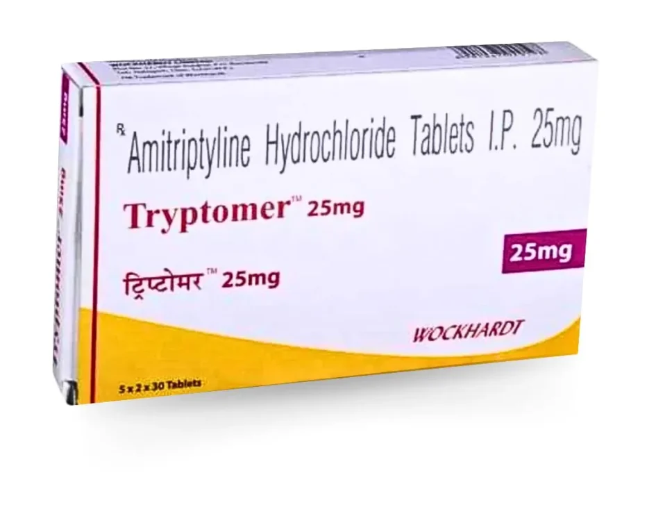 Pack of Amitriptyline HCL 25mg Tablets - Pharmaceutical Wholesaler & Exporter from India