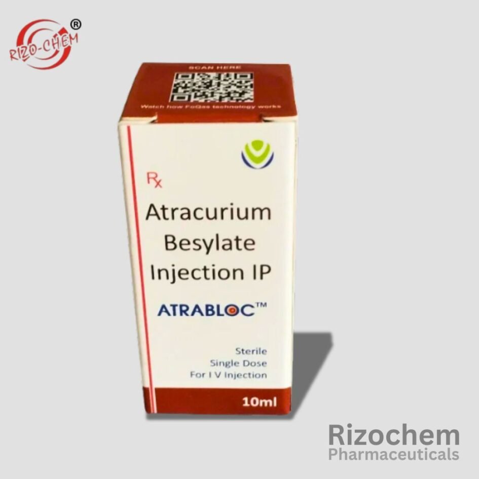 10ml Atracurium Besylate Injection - Muscle Relaxant for Medical Use - Pharmaceuticals Wholesaler & Exporter
