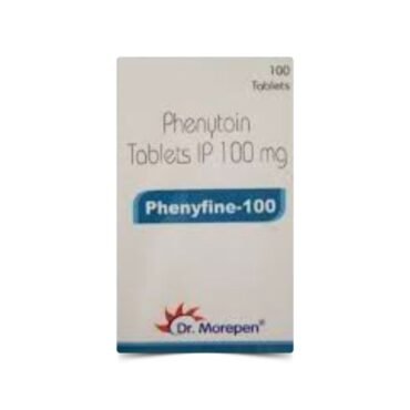 Phenytoin Sodium IP 100mg F/C PHENYFINE 100 by Rizochem Pharmaceuticals