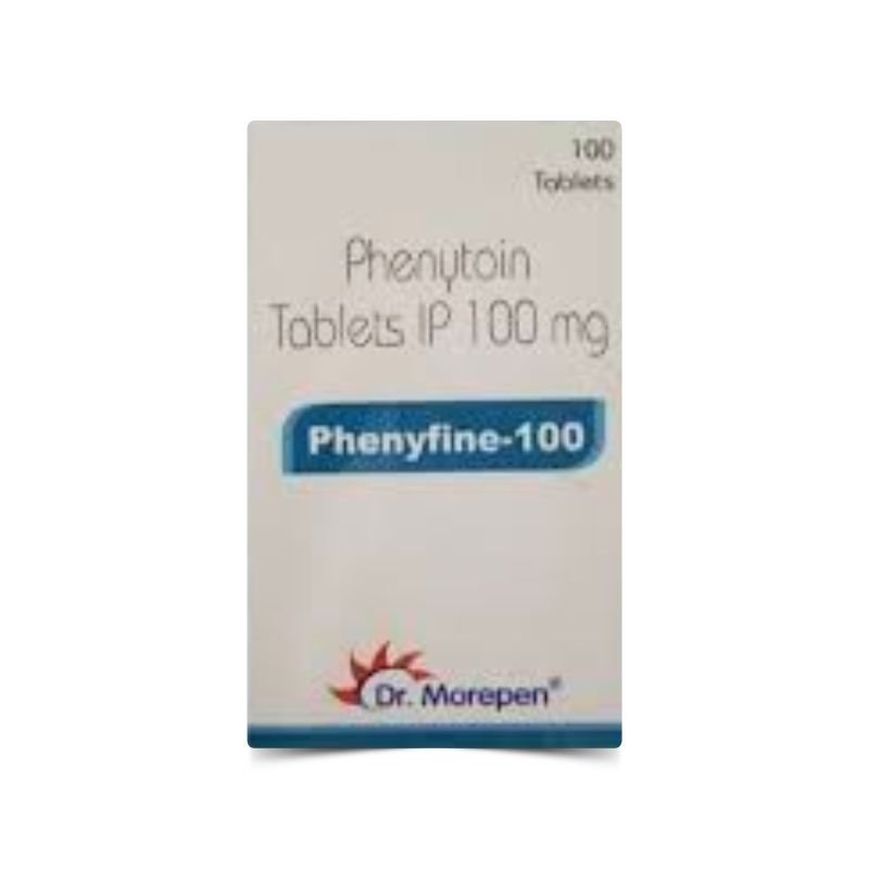 Phenytoin Sodium IP 100mg F/C PHENYFINE 100 by Rizochem Pharmaceuticals