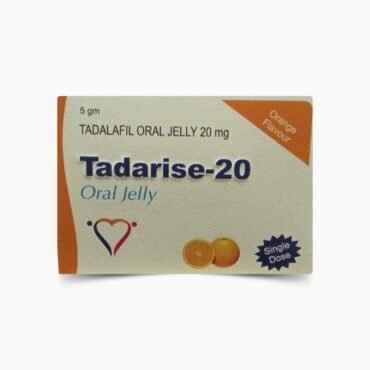 Tadalafil Oral Jelly 20mg Tadarise by Rizochem Pharmaceuticals