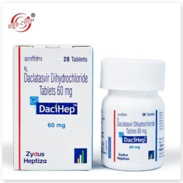 Daclatasvir 60mg Tablet Dacihep by Rizochem Pharmaceuticals