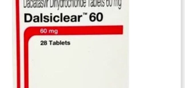 Dalsiclear Daclatasvir 60mg Tablet by Rizochem Pharmaceuticals